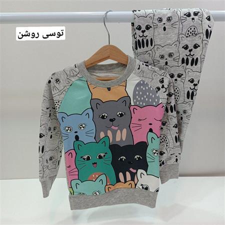 بلوز شلوار دوستان گربه ای