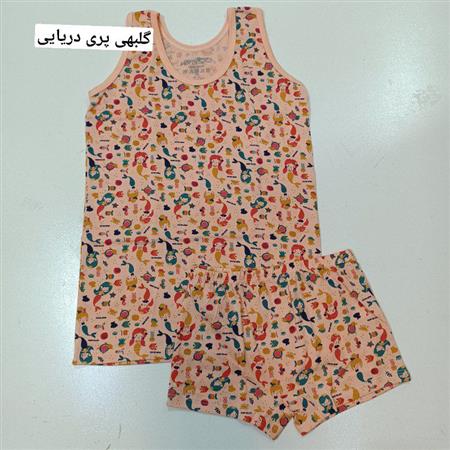 ست شورت و رکابی پری دریایی و تکشاخ