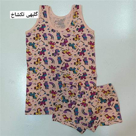 ست شورت و رکابی پری دریایی و تکشاخ