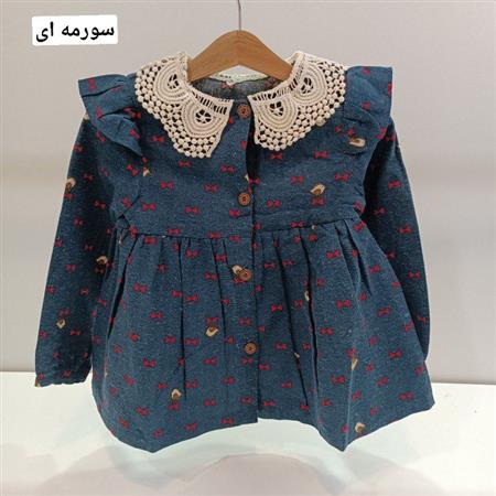 پیراهن  گل و پاپیون