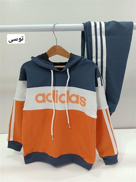 هودی شلوار نواری adidas