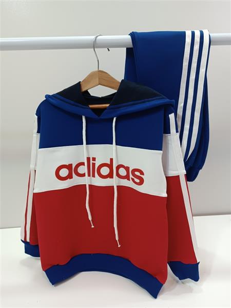 هودی شلوار نواری adidas