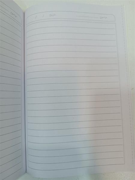 دفتر خط دار توسکا ۴۰ برگ