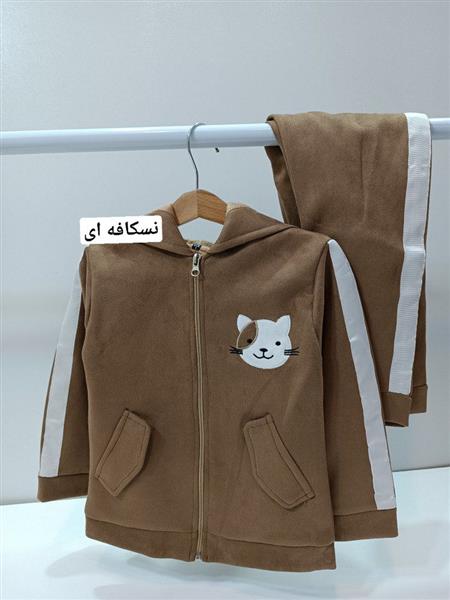 سویشرت شلوار نواری گربه