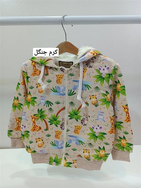 سویشرت داخل خز طرحدار ۲
