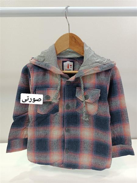 پیراهن کلاهدار چهارخونه