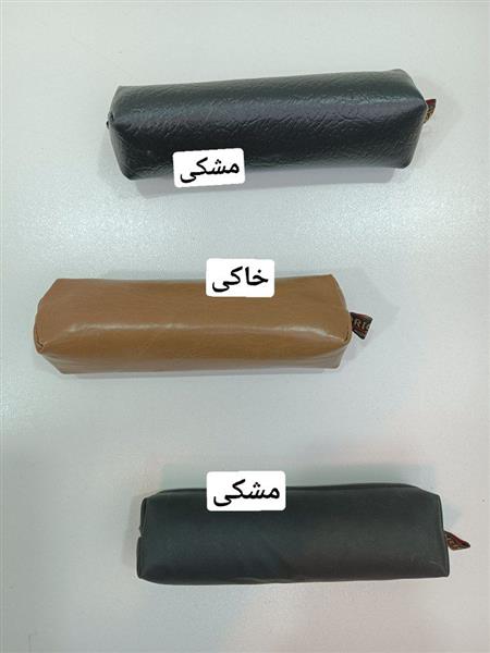 جامدادی تک زیپ چرم