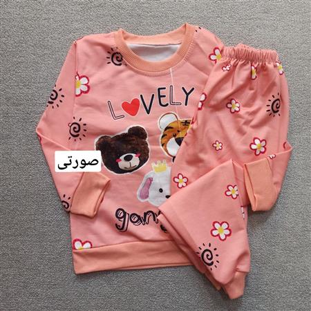 بلوز شلوار حیوانات lovely تکسایز