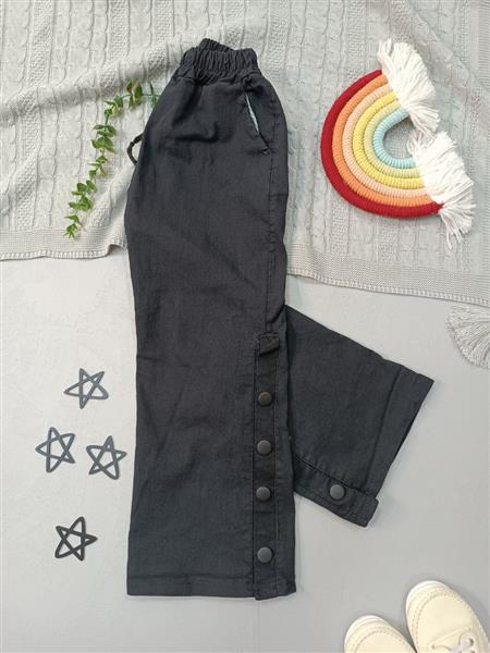 شلوار بوت کات دکمه ای