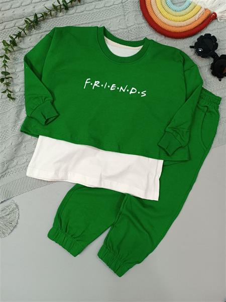 بلوز شلوار رنگی Friends