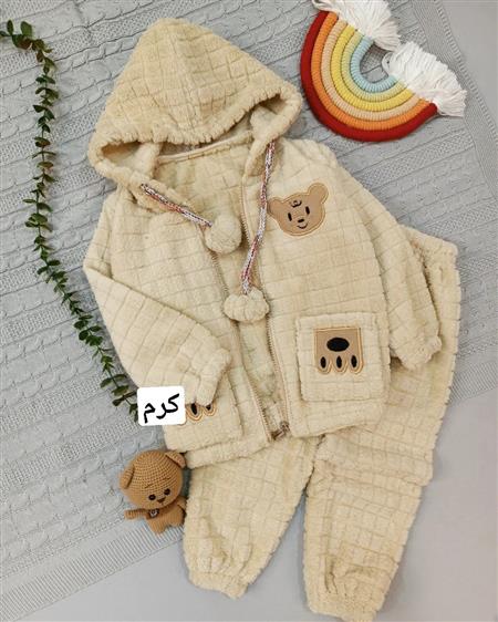 سویشرت شلوار تدی پشمالو ۲