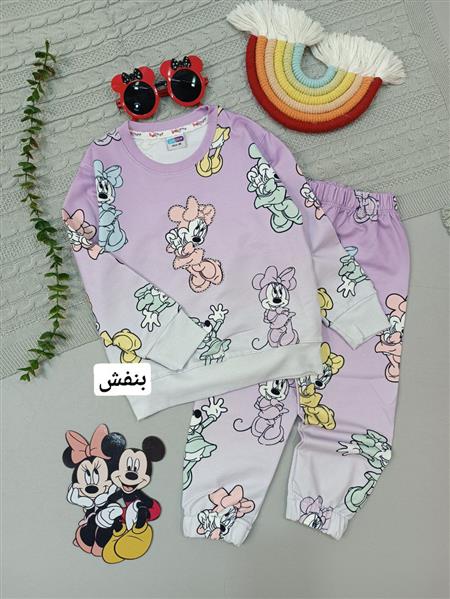 بلوز شلوار آبرنگی مینی نگینی
