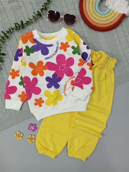 بلوز شلوار smile flower
