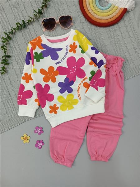 بلوز شلوار smile flower