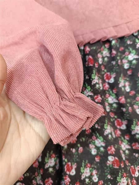 پیراهن گل ریز شادی