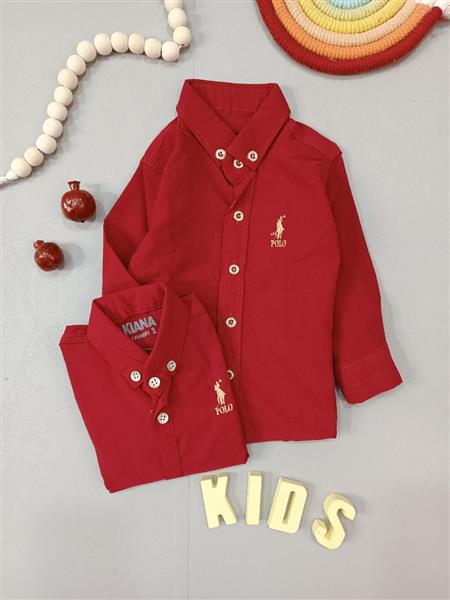 پیراهن یلدایی پسرانه red polo