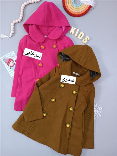 پالتو استرکش دکمه گلی