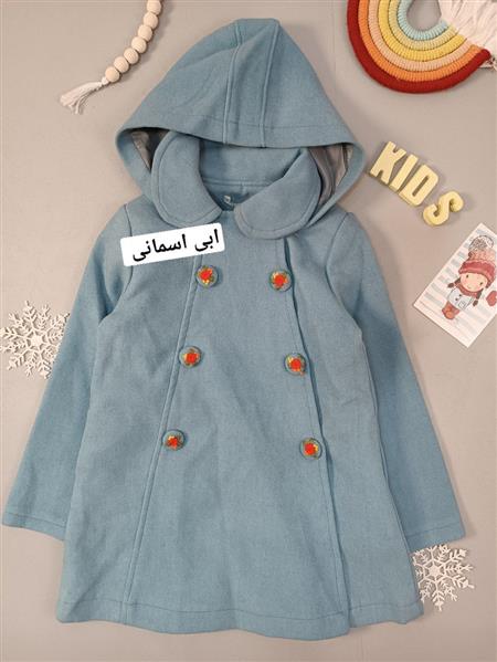 پالتو استرکش دکمه گلی