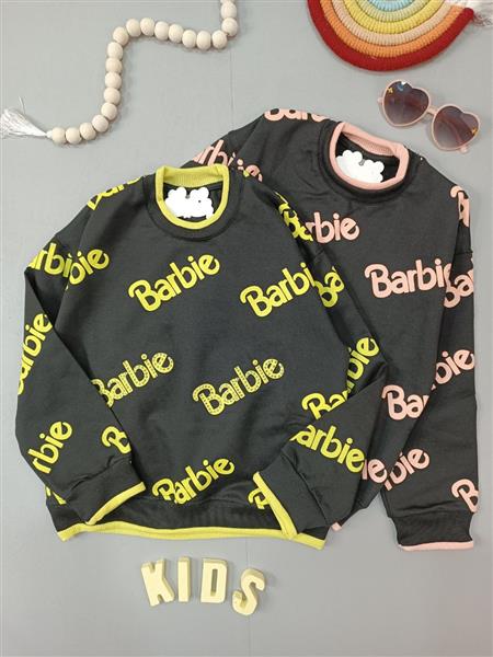بلوز تک دورنگ barbie