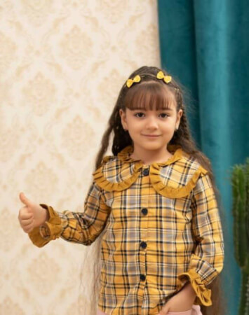 ست مجلسی یقه چین دار