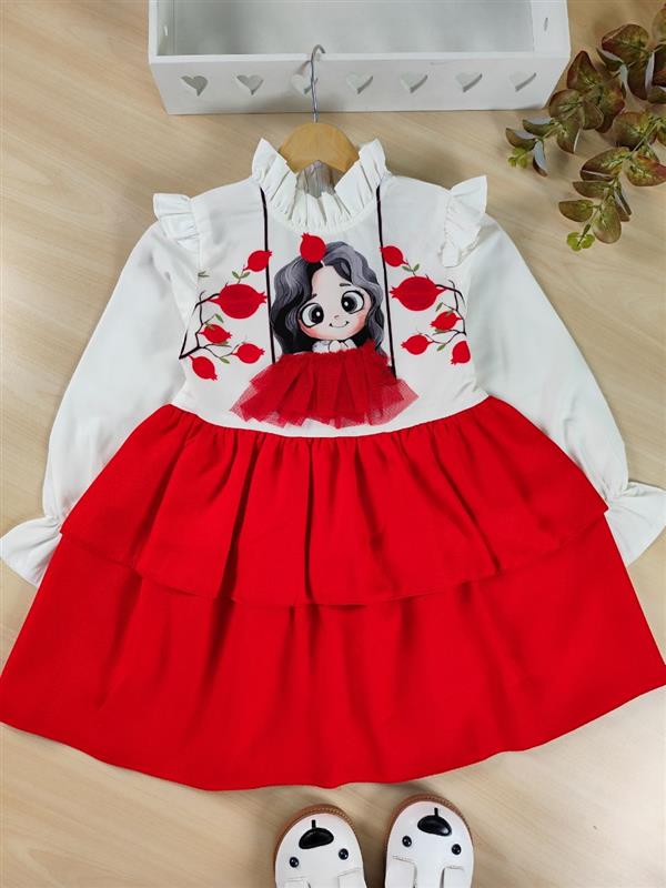 پیراهن دختر اناریcute